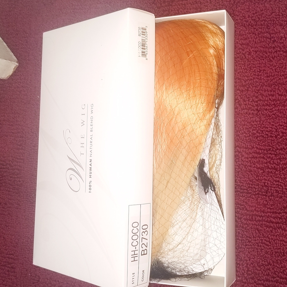 Human Hair Wig Blonde